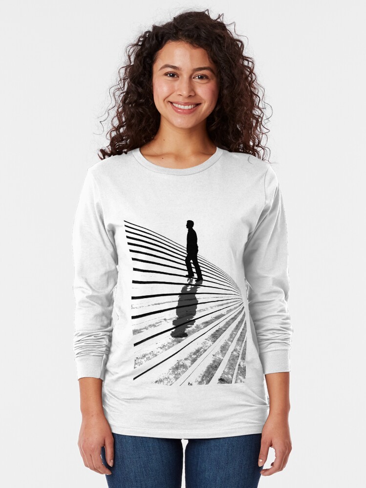 Alternate view of Stairs Long Sleeve T-Shirt