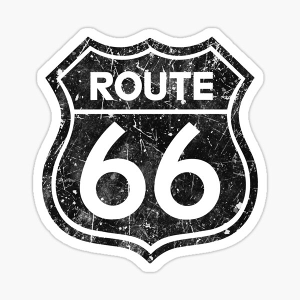 Route 66 Stickers for Sale