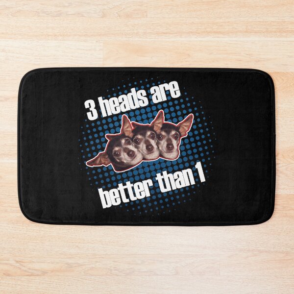 Item preview, 3 chihuahua heads are better than 1 designed and sold by Kam-designs.