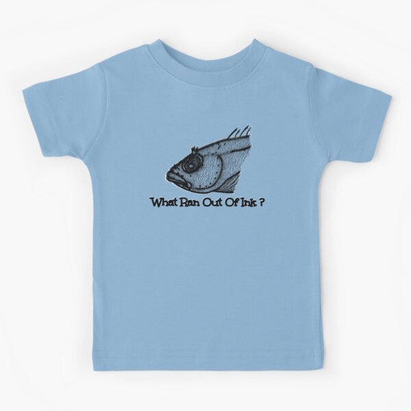 Weird Fish Head Design Kids T-Shirt for Sale by Willyboy16