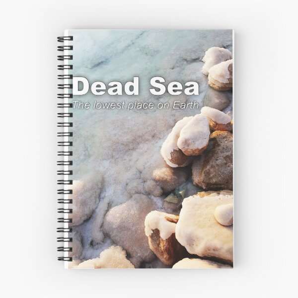 Item preview, The Dead Sea with salt marks on rocks designed and sold by yul4ik80.