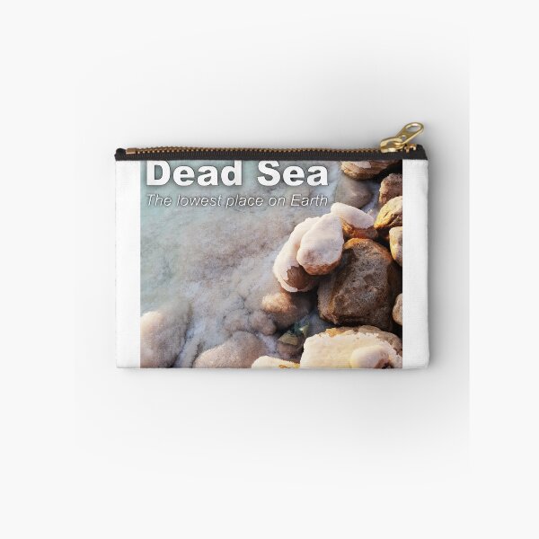 Item preview, The Dead Sea with salt marks on rocks designed and sold by yul4ik80.