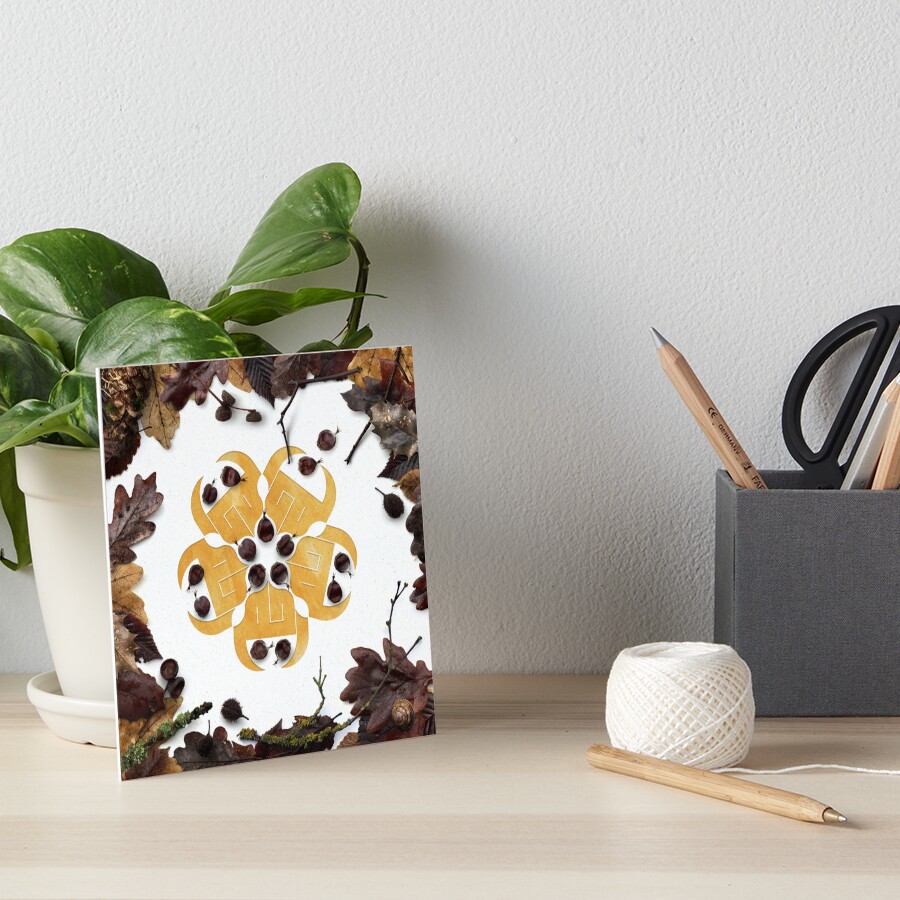 Item preview, Art Board Print designed and sold by majnouna.