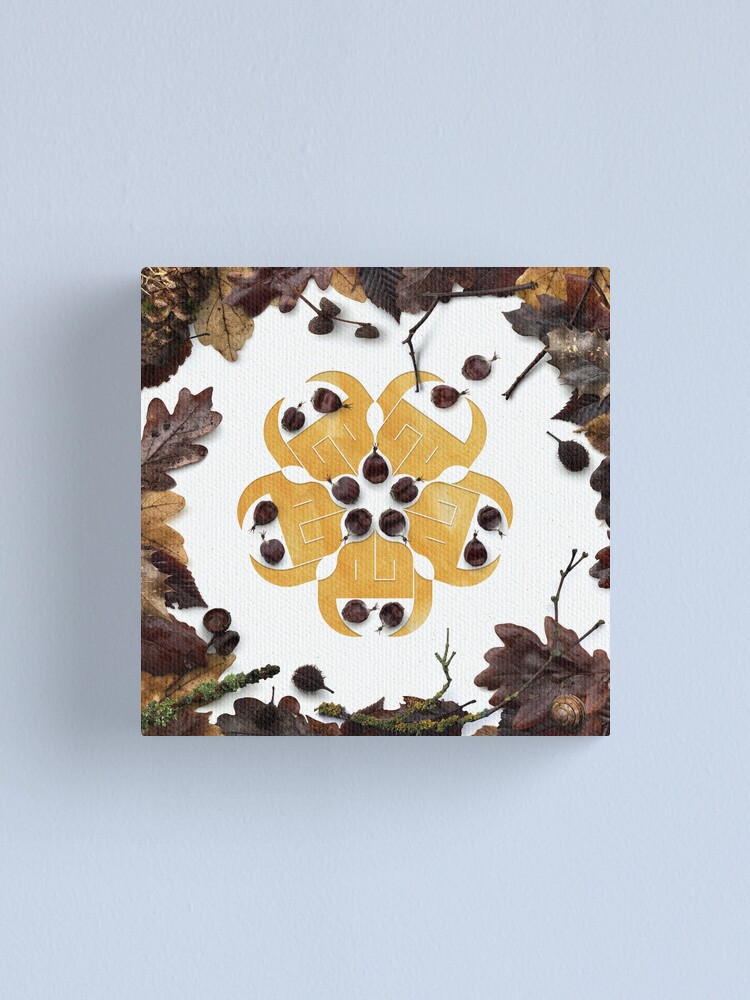 Thumbnail 1 of 3, Canvas Print, FEBRUARY: Kinship designed and sold by majnouna.