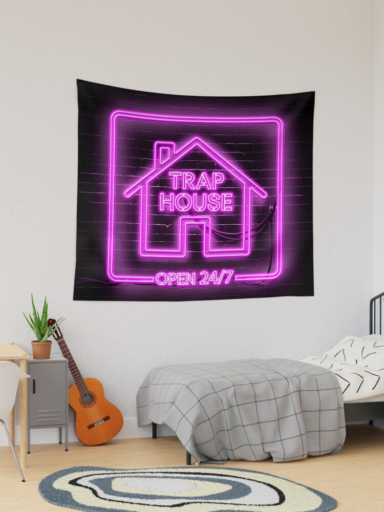 Trap house online tapestry