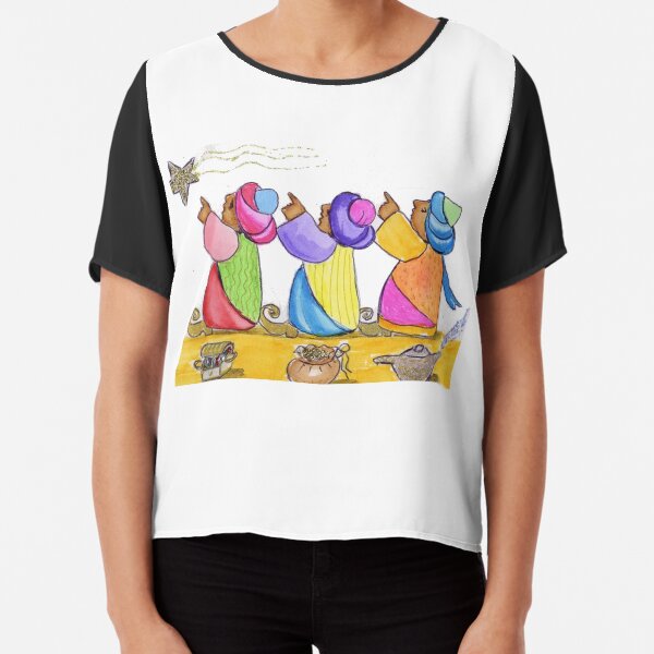 Little magic Chiffon Top