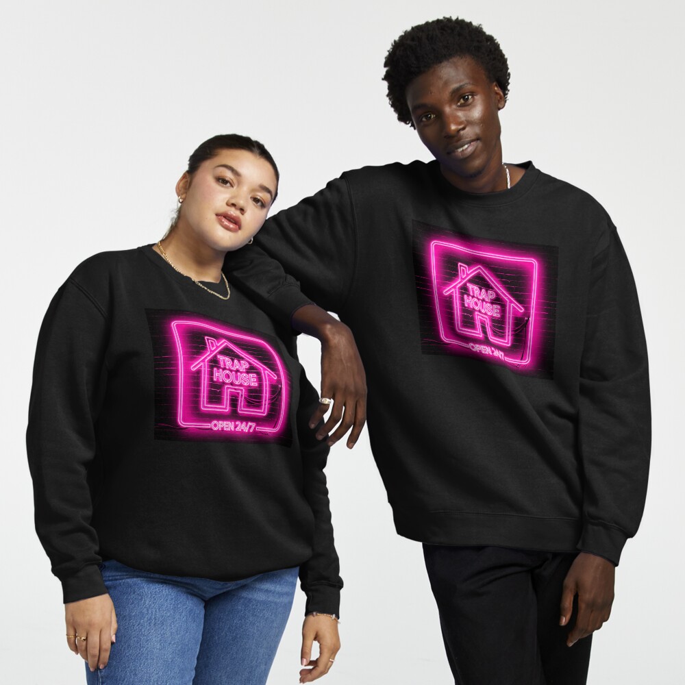 Trap House Pullover Hoodie for Sale by GlowinUp Shop Redbubble