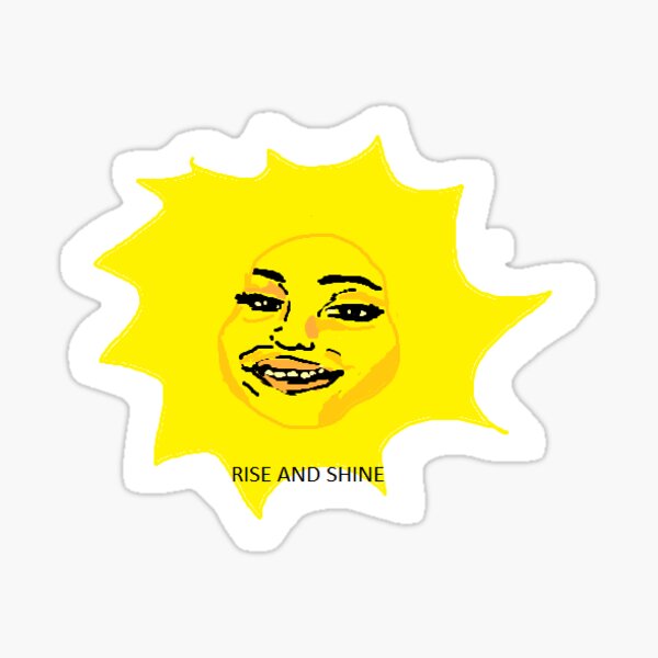 That Evil Mom From Bratz Sticker By Lmaohellobich Redbubble - rise and shine roblox id code