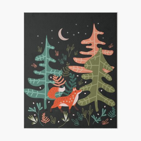 Item preview, Evergreen Fox Tale designed and sold by elenor27.