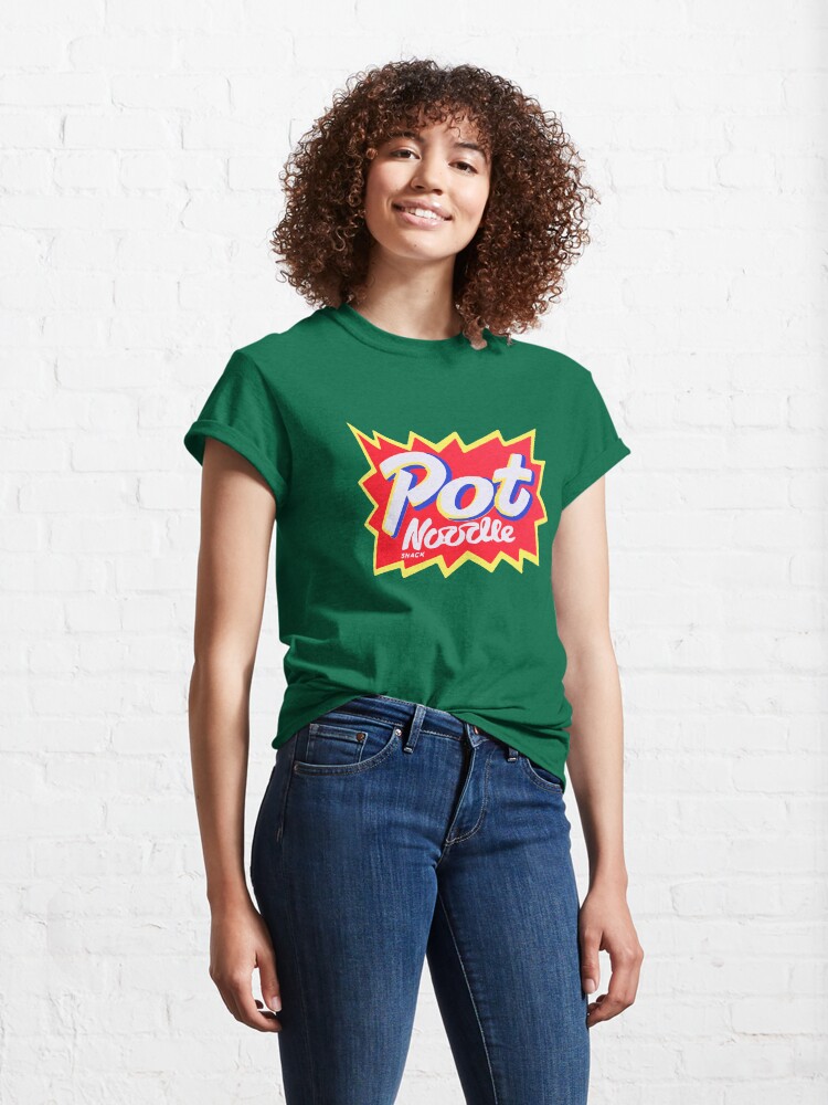 Alternate view of Pot Noodle Instant Snack design Classic T-Shirt