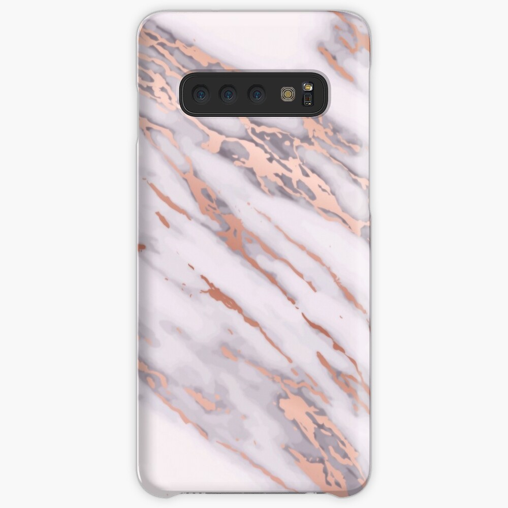 High Quality Rose Gold Galaxy Background