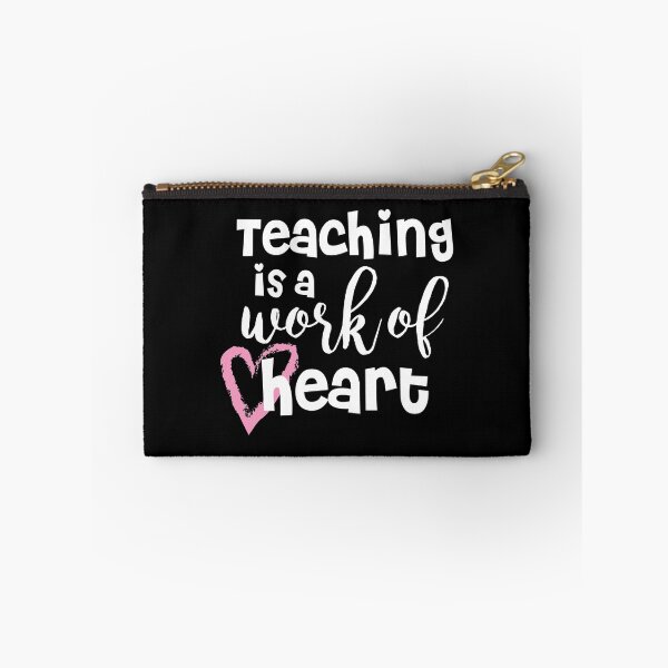 Item preview, Teaching Is A Work Of Heart designed and sold by starsdesigns.