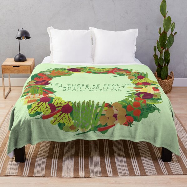 Item preview, Let There Be Peas on Earth designed and sold by jenbucheli.
