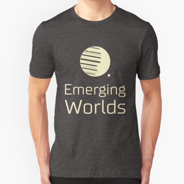 Emerging Worlds Branded - Compact Slim Fit T-Shirt