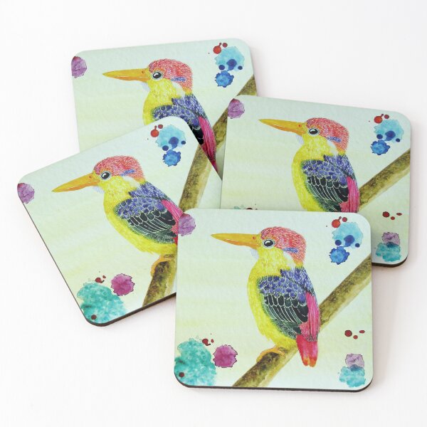 Item preview, Oriental dwarf kingfisher designed and sold by AlinaGordon.