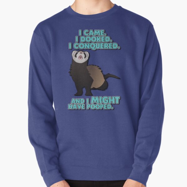 I came, I dooked, I conquered. Pullover Sweatshirt