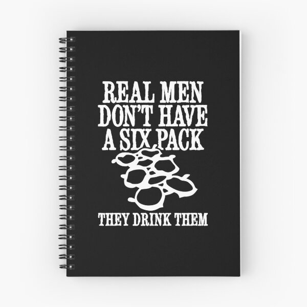 Item preview, Real men don't have a six pack they drink them designed and sold by LaundryFactory.
