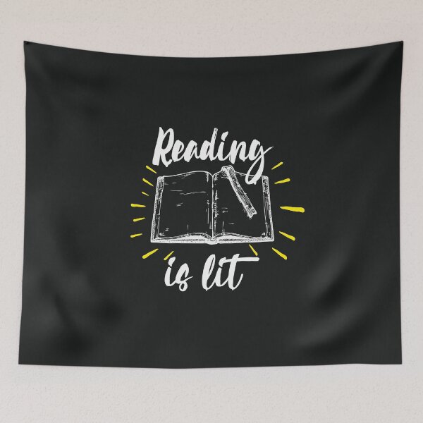 Item preview, Reading is Lit Funny Obsessed with Reading Books Bookmark Birthday Gift designed and sold by alenaz.