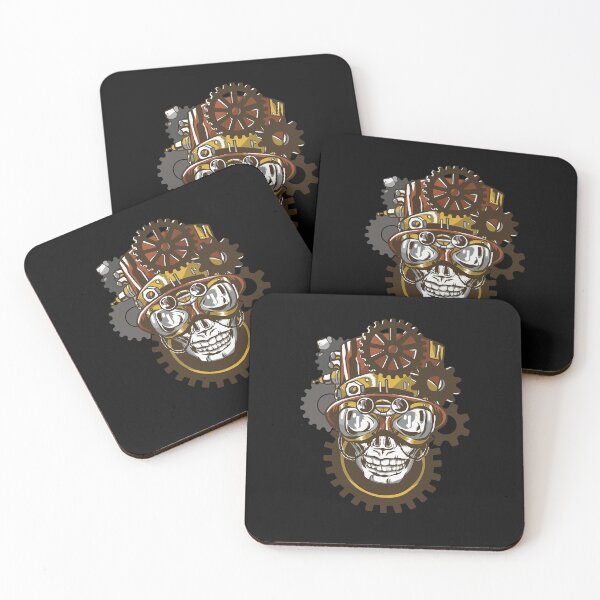 Item preview, Steampunk skull designed and sold by DerSenat.