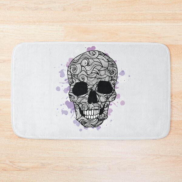 Item preview, Watercolor skull designed and sold by DerSenat.