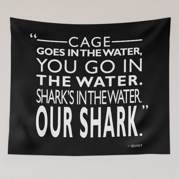 Item preview, Jaws - Shark's In The Water designed and sold by rogue-design.