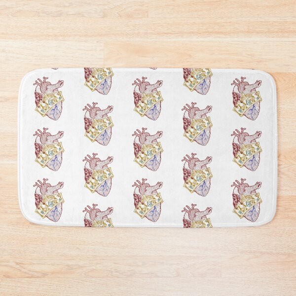 Item preview, Royal White Heart Trace Color designed and sold by Nealoc.
