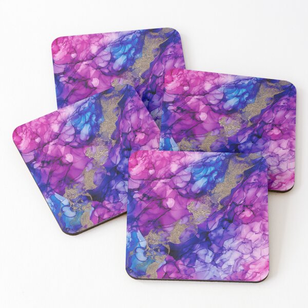 Item preview, Amethyst: Orginal Alcohol Ink Painting designed and sold by herzart.