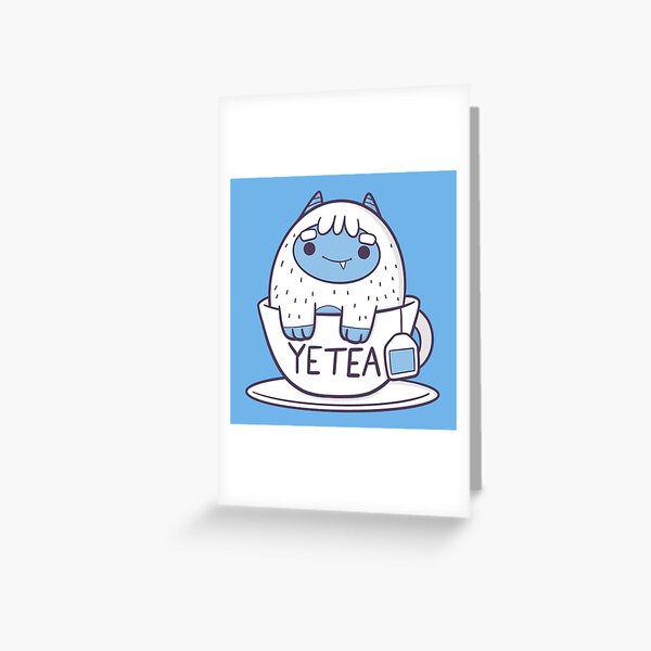 Chibi Kawaii Yeti - Cute Monsters - Magnet