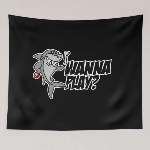 Item preview, Wanna play? Underwater hockey shark Octopush cool  designed and sold by LaundryFactory.