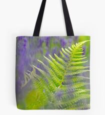 Fern with Bluebells Tote Bag