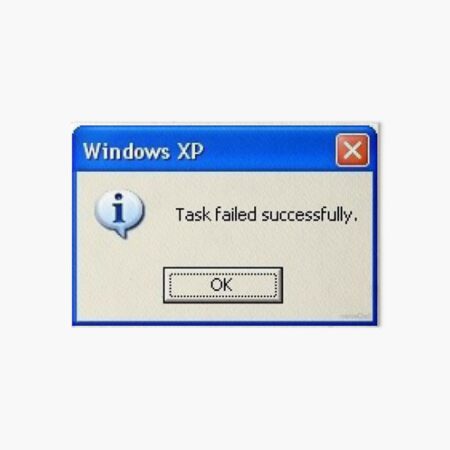 Task Failed Successfully Art Board Print