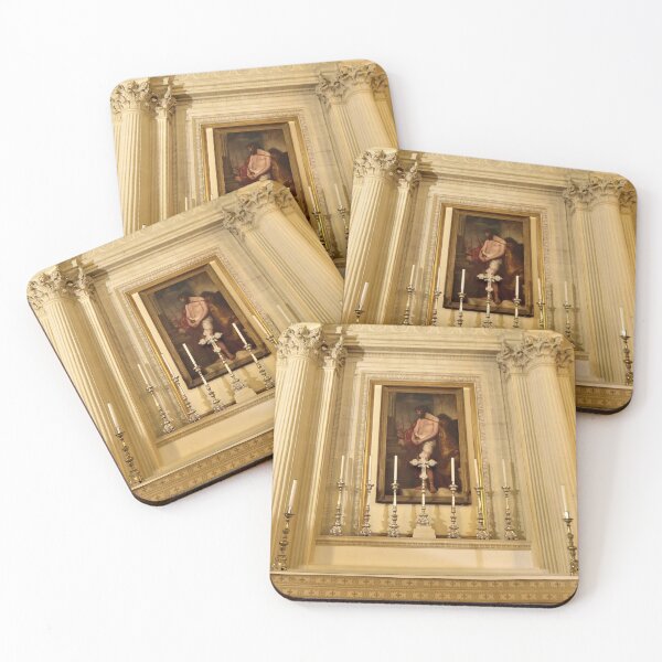 St Paul's Pro Cathedral Altar...................Valletta Coasters (Set of 4)
