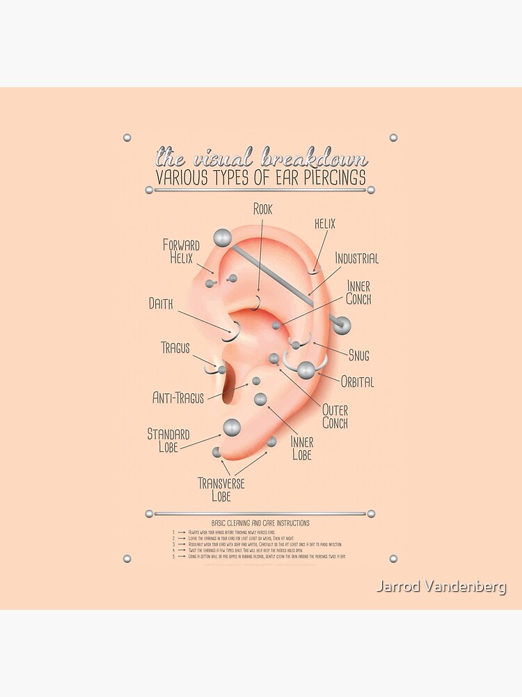 ear piercing pillow