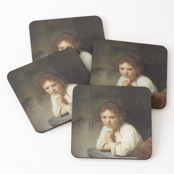 Item preview, Girl at a Window - Rembrandt - c1645 designed and sold by CrankyOldDude.