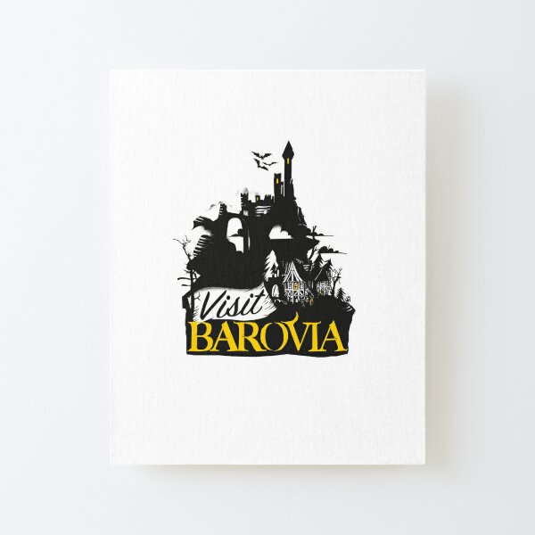 VISIT BAROVIA Canvas Mounted Print