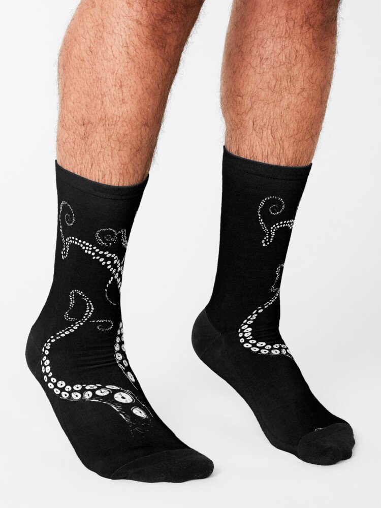 Alternate view of tentacles Socks