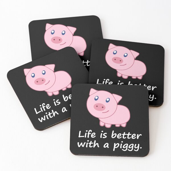 Item preview, Life Is Better With A Piggy  designed and sold by Vanover Designs.
