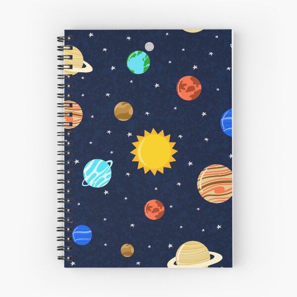 Item preview, Outer Space Seamless Pattern of the Solar System designed and sold by Pamela Maxwell.