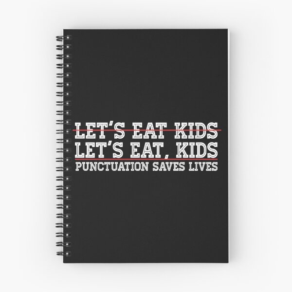 Item preview, Lets eat kids Funny English grammar lessons punctuation saves lives Great Teacher Gift  designed and sold by alenaz.