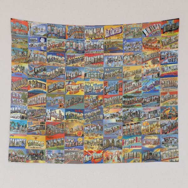 Item preview, Greetings From designed and sold by Montage-Madness.