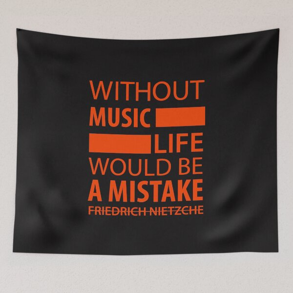 Item preview, Without Music Life Would be A Mistake. Musicians gifts. designed and sold by paulo silveira.