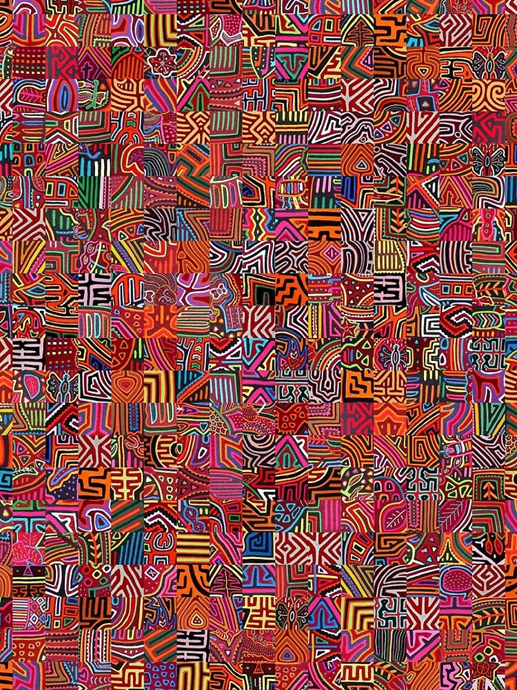 Artwork view, Molas designed and sold by Montage-Madness
