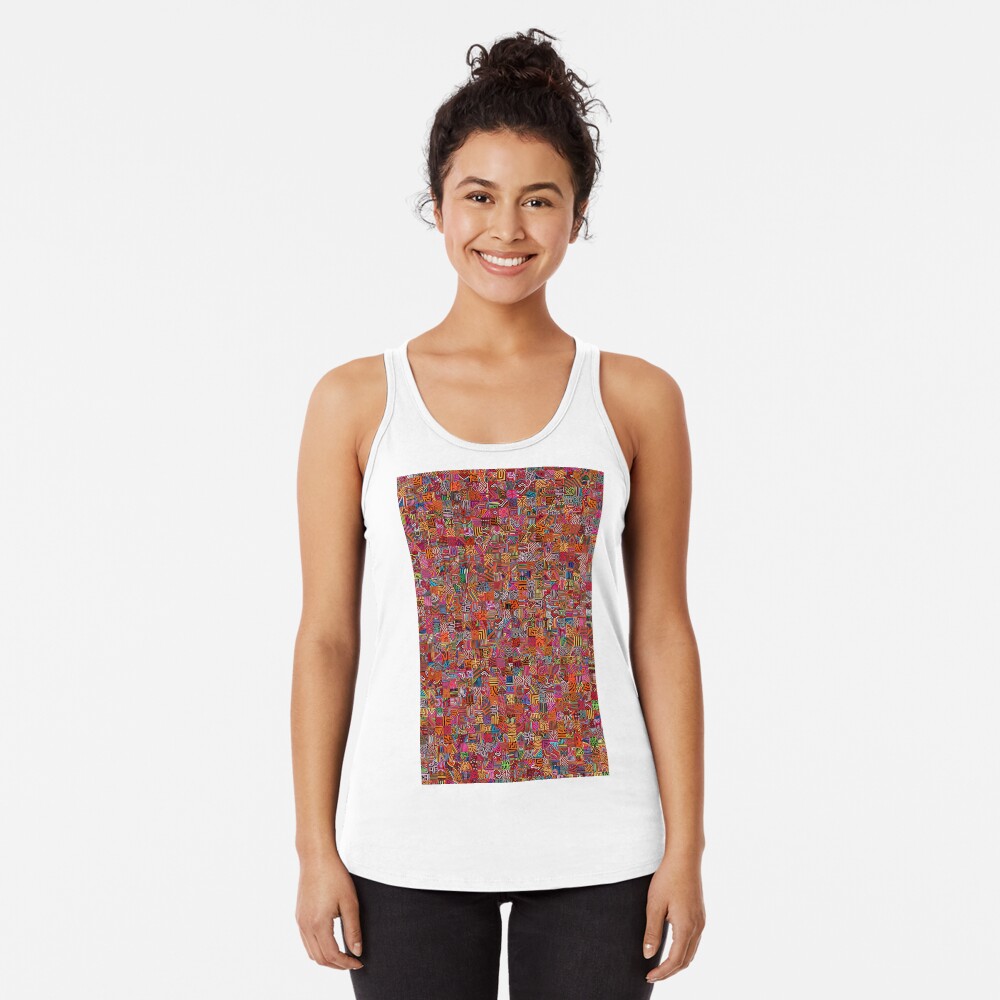 Item preview, Racerback Tank Top designed and sold by Montage-Madness.