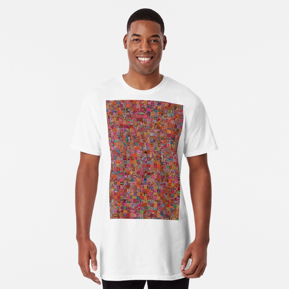 Item preview, Long T-Shirt designed and sold by Montage-Madness.