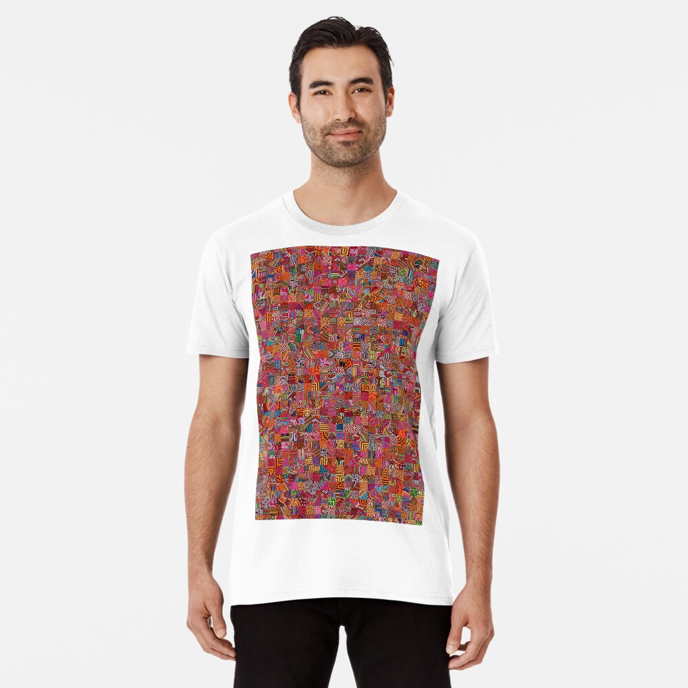 Item preview, Premium T-Shirt designed and sold by Montage-Madness.