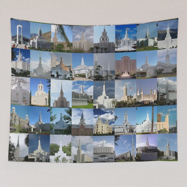 Item preview, Mormon Temples designed and sold by Montage-Madness.