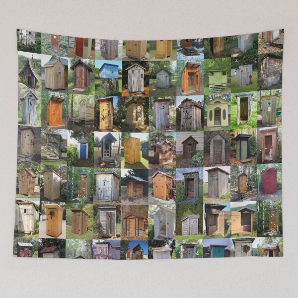 Item preview, Outhouses designed and sold by Montage-Madness.