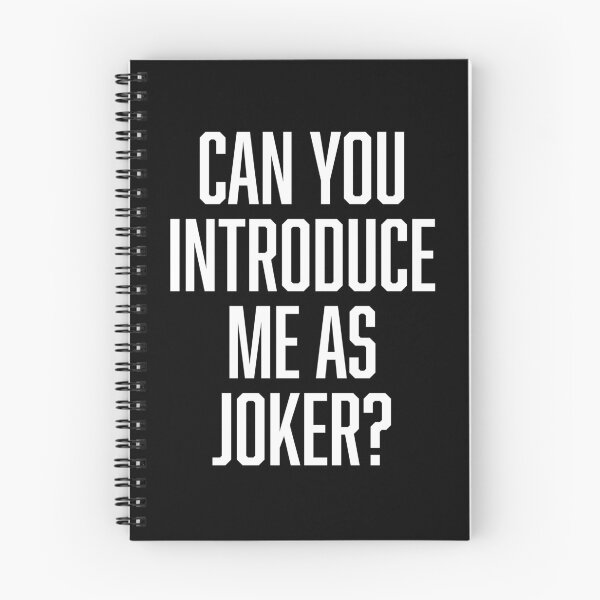 Item preview, Can You Introduce Me As Joker? designed and sold by BoldPrint.