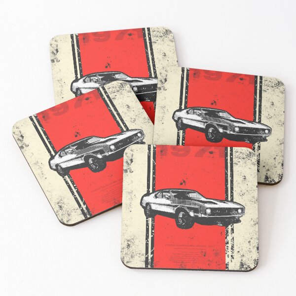 Item preview, Vintage Ford Mustang Artwork designed and sold by SteelCityDC.