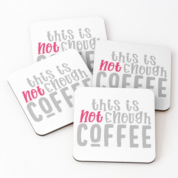 Item preview, This Is Not Enough Coffee designed and sold by starsdesigns.